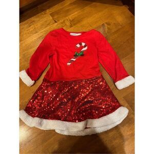 Girls Blueberi boulevard Christmas dress sequin